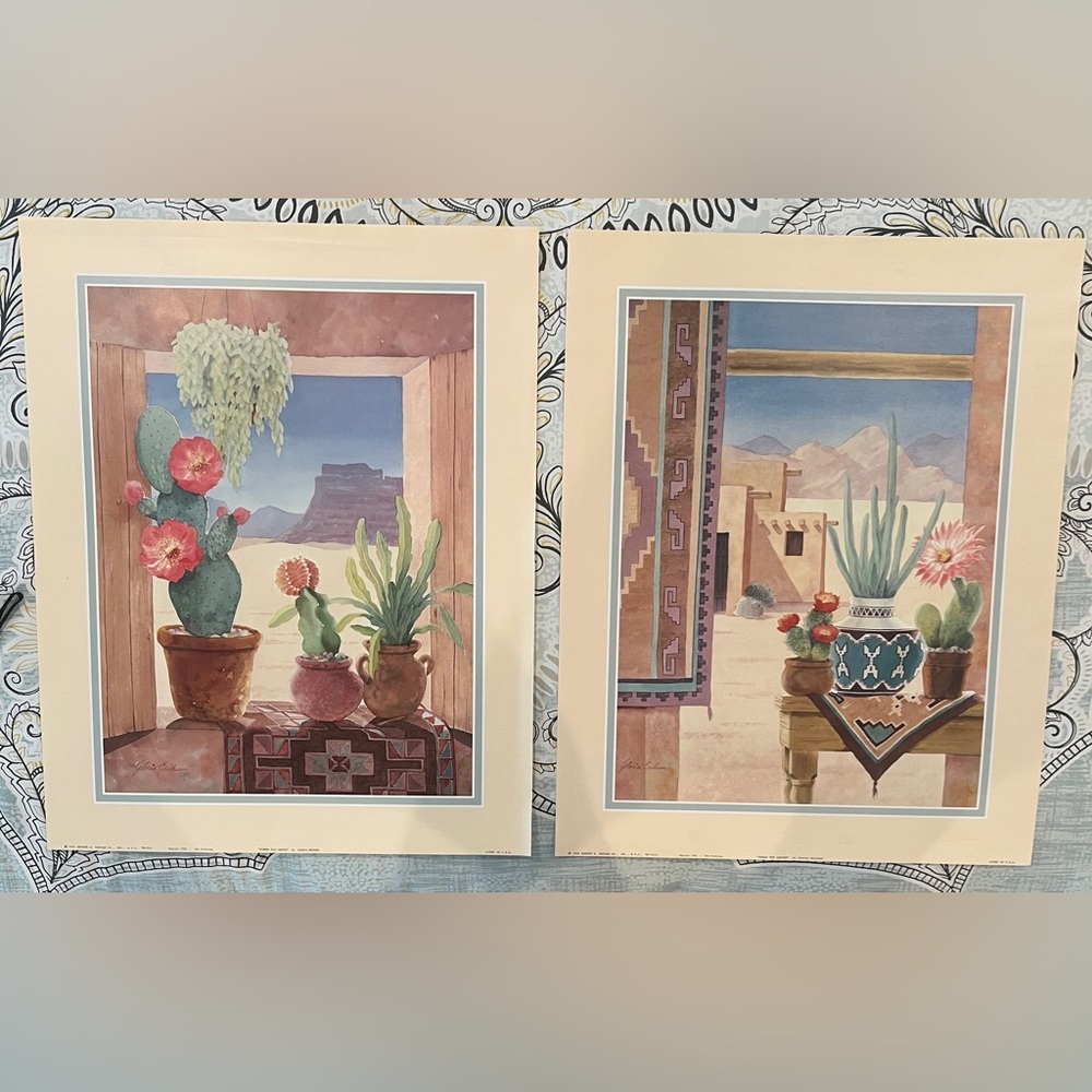 Southwestern Desert Art Prints Set